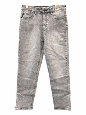 Kancan For Maurice’s Gray Washed Slim ankle Jeans Size 27x27